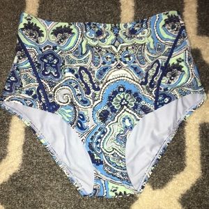 Aerie - High Waisted swim bottoms - NEVER worn